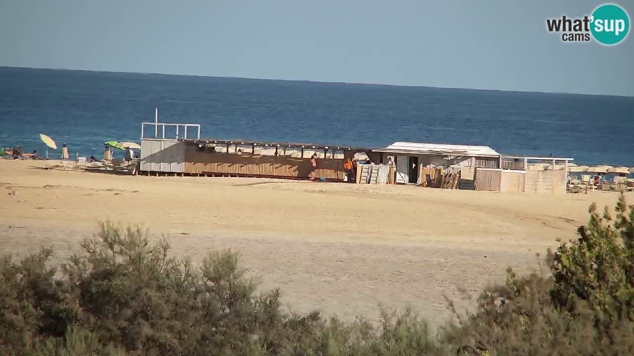 Web kamera Chia – Pogled uživo na plažu Su Giudeu