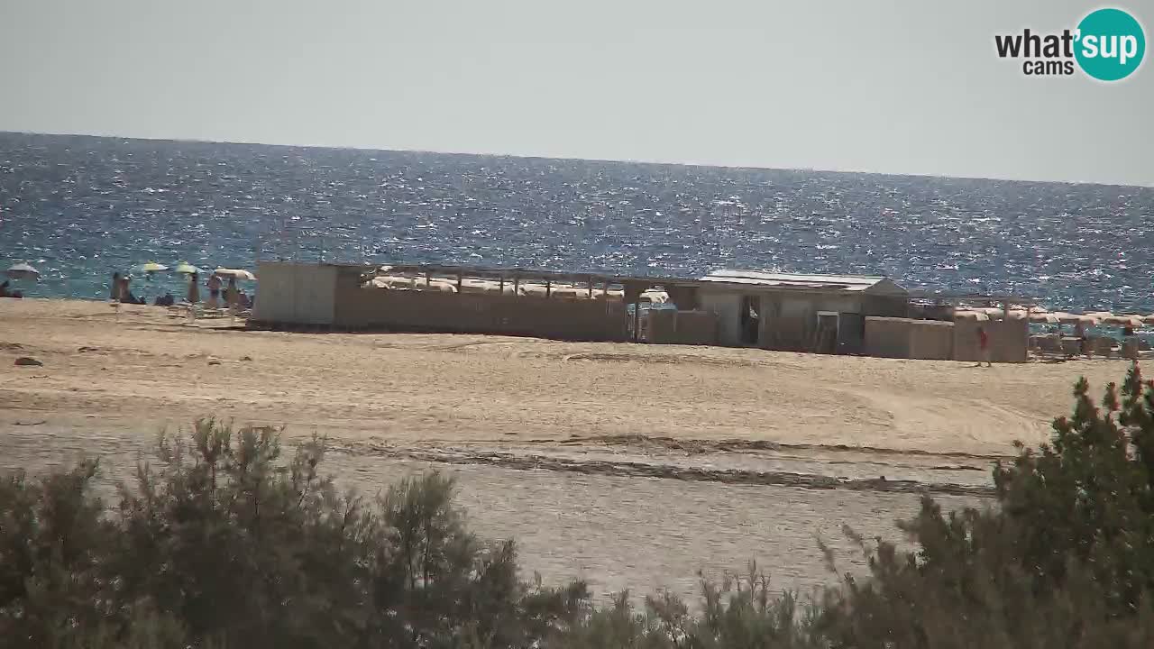 Webcam Chia – Liveblick auf den Strand Su Giudeu