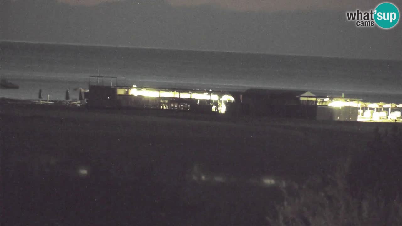 Webcam Chia – Liveblick auf den Strand Su Giudeu