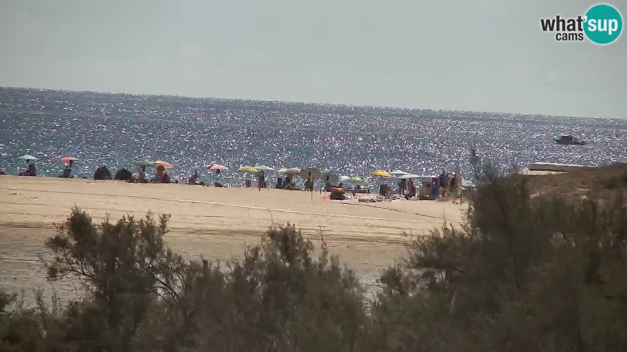 Webcam Chia – Liveblick auf den Strand Su Giudeu