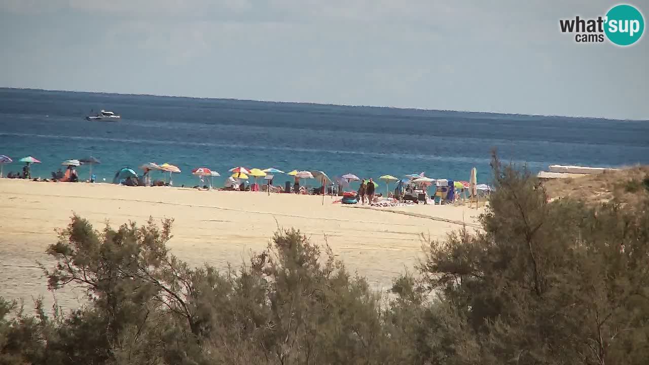 Webcam Chia – Liveblick auf den Strand Su Giudeu