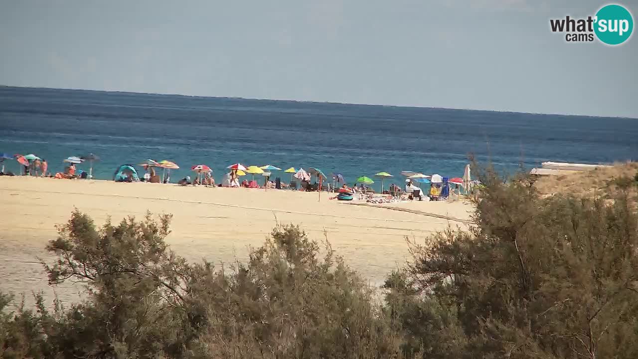Webcam Chia – Spiaggia Su Giudeu in diretta