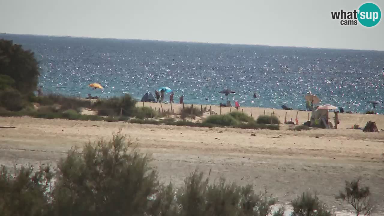 Webcam Chia – Liveblick auf den Strand Su Giudeu