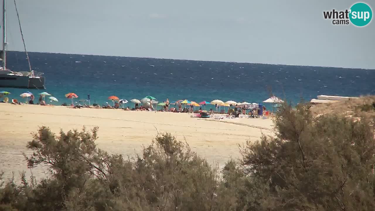 Webcam Chia – Liveblick auf den Strand Su Giudeu