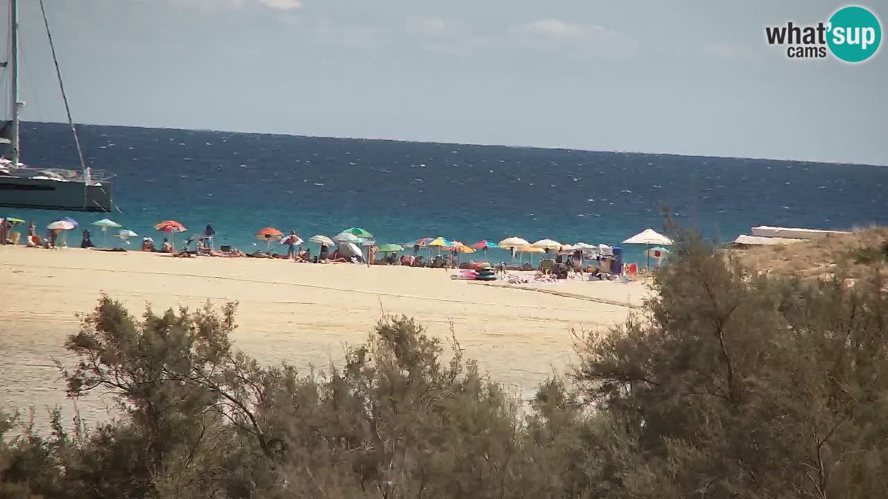 Webcam Chia – Liveblick auf den Strand Su Giudeu