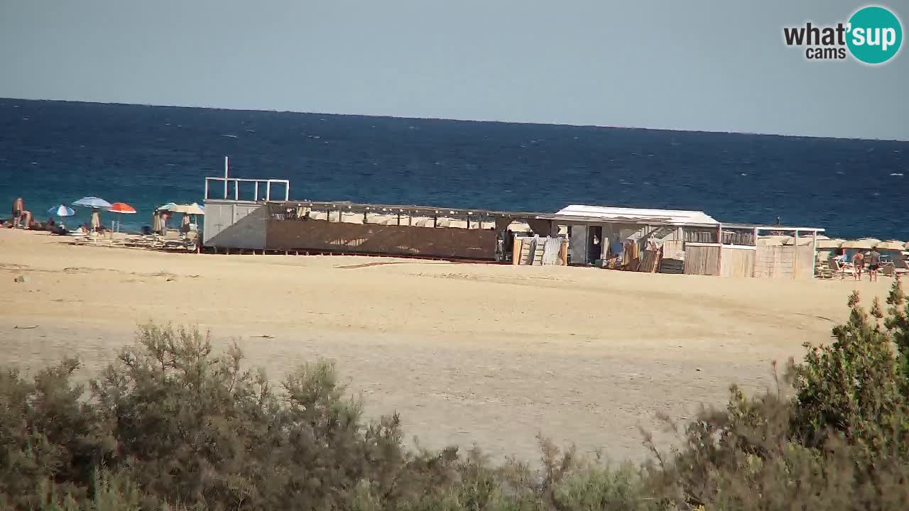 Webcam Chia – Liveblick auf den Strand Su Giudeu