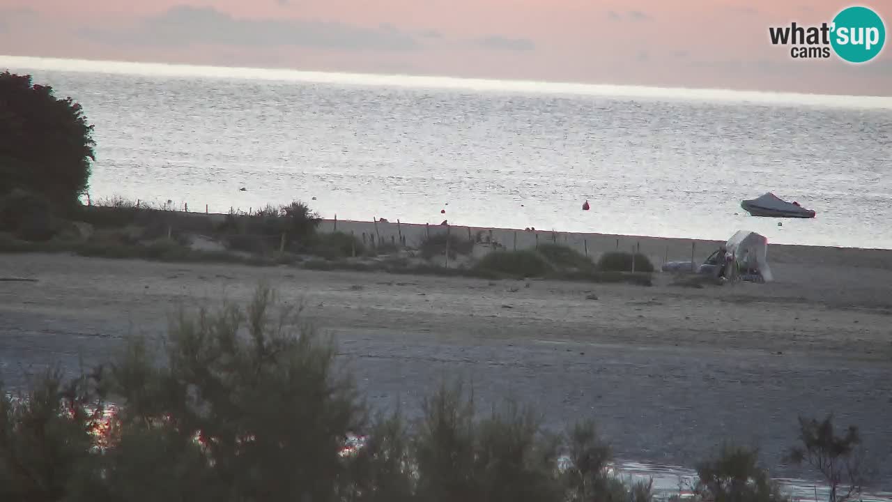 Webcam Chia – Spiaggia Su Giudeu in diretta