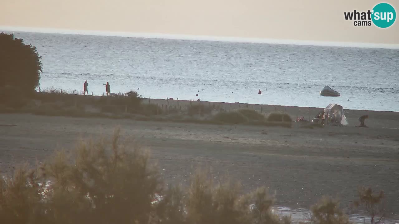 Webcam Chia – Spiaggia Su Giudeu in diretta