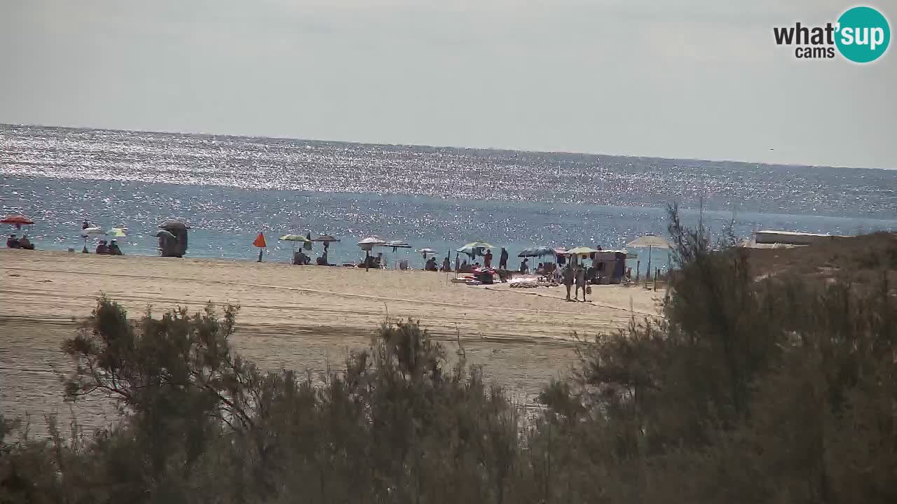 Webcam Chia – Spiaggia Su Giudeu in diretta