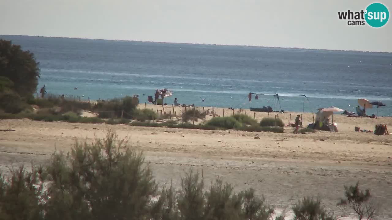 Webcam Chia – Spiaggia Su Giudeu in diretta