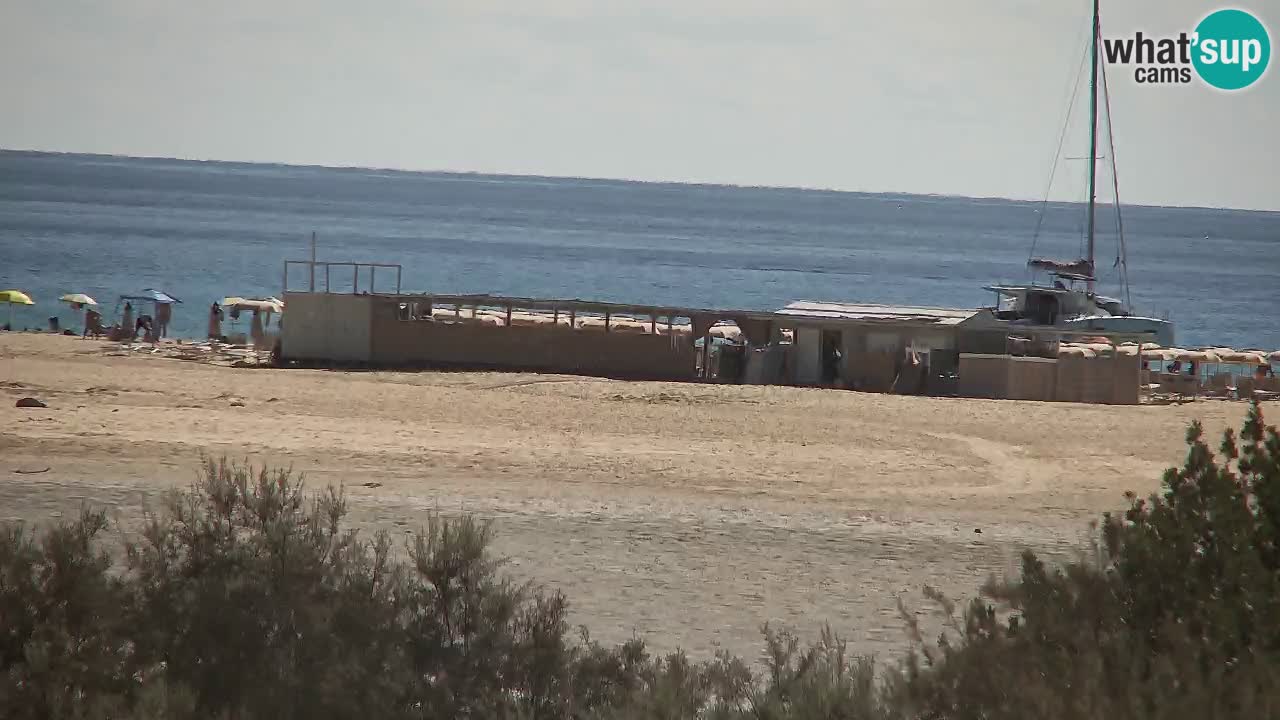 Webcam Chia – Spiaggia Su Giudeu in diretta