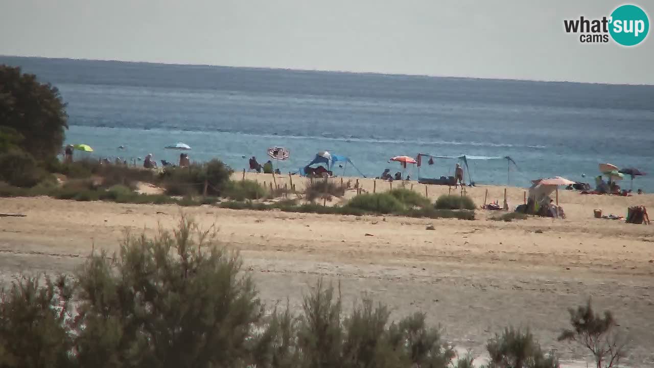 Webcam Chia – Spiaggia Su Giudeu in diretta