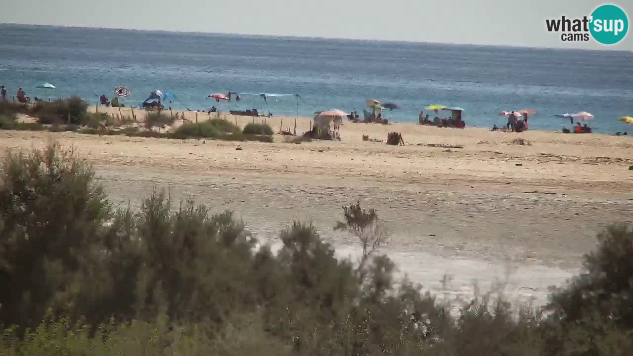 Webcam Chia – Spiaggia Su Giudeu in diretta