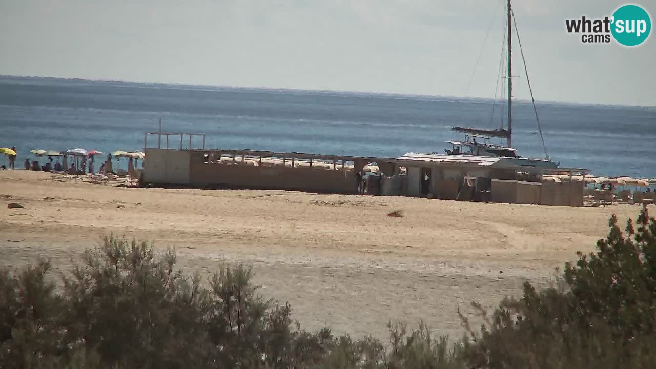 Webcam Chia – Live View of Su Giudeu Beach