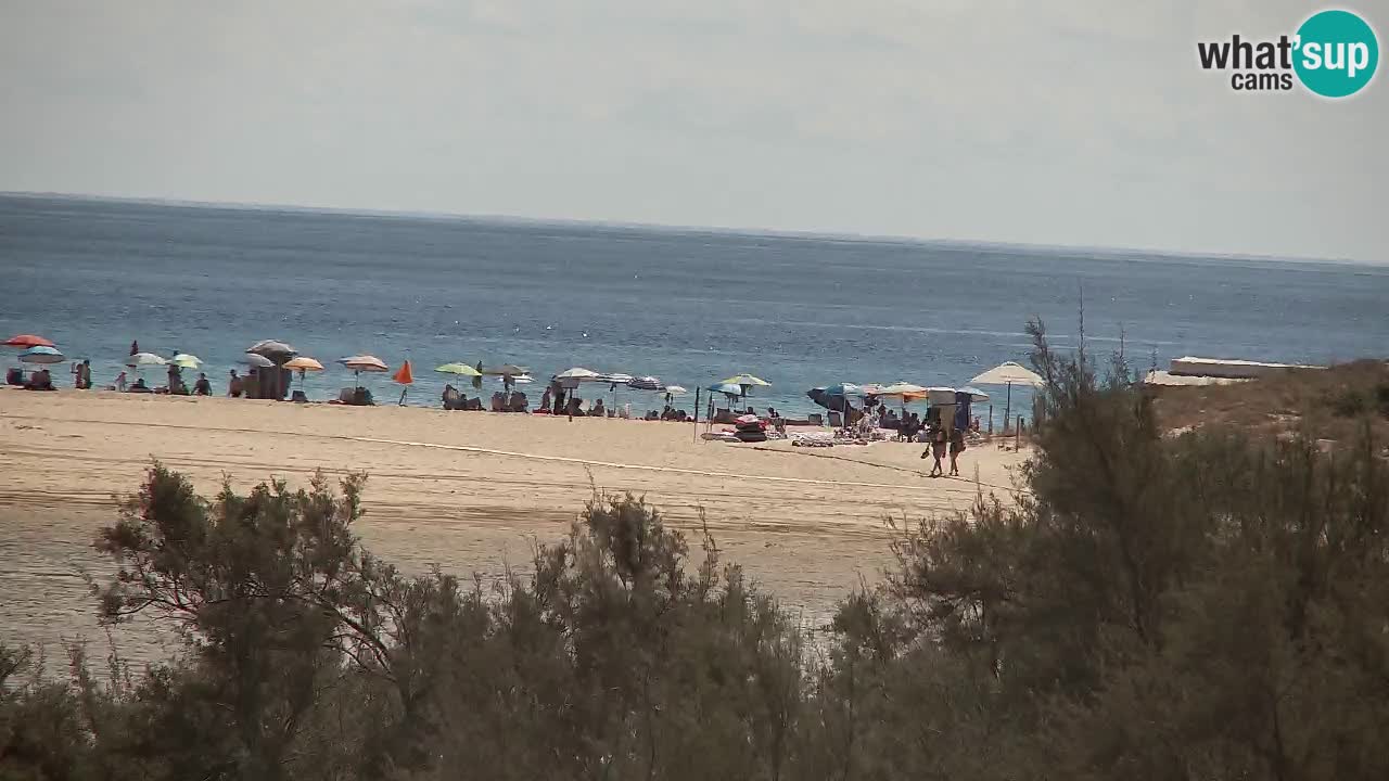 Webcam Chia – Live View of Su Giudeu Beach