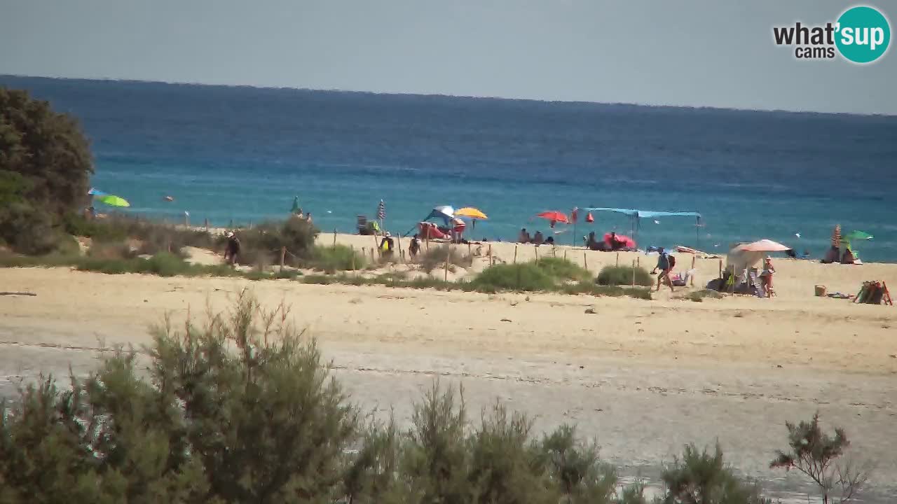 Webcam Chia – Spiaggia Su Giudeu in diretta