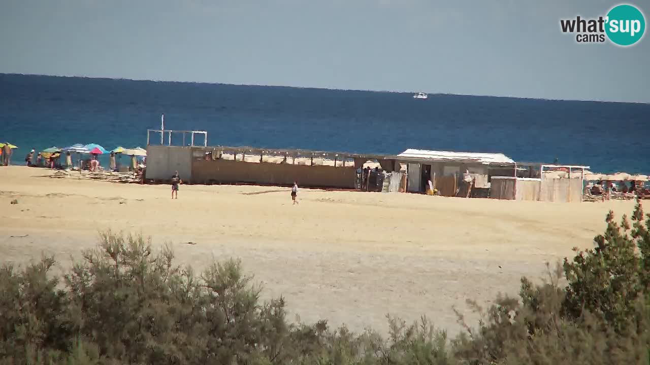 Webcam Chia – Live View of Su Giudeu Beach