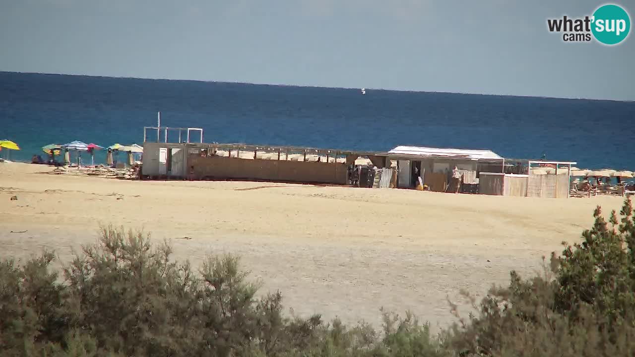 Webcam Chia – Live View of Su Giudeu Beach