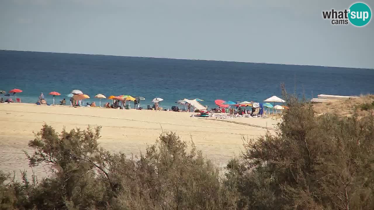 Webcam Chia – Live View of Su Giudeu Beach