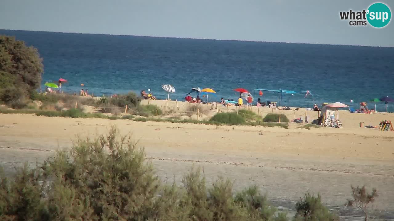 Webcam Chia – Spiaggia Su Giudeu in diretta