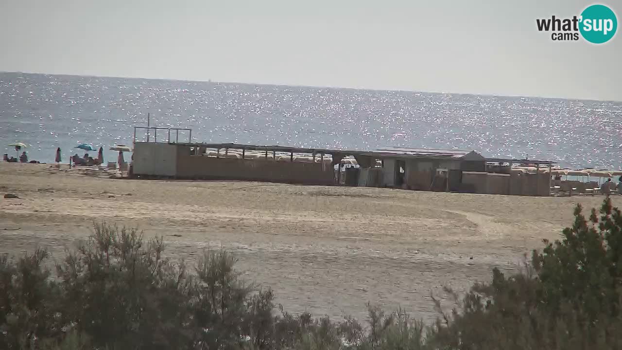 Webcam Chia – Live View of Su Giudeu Beach