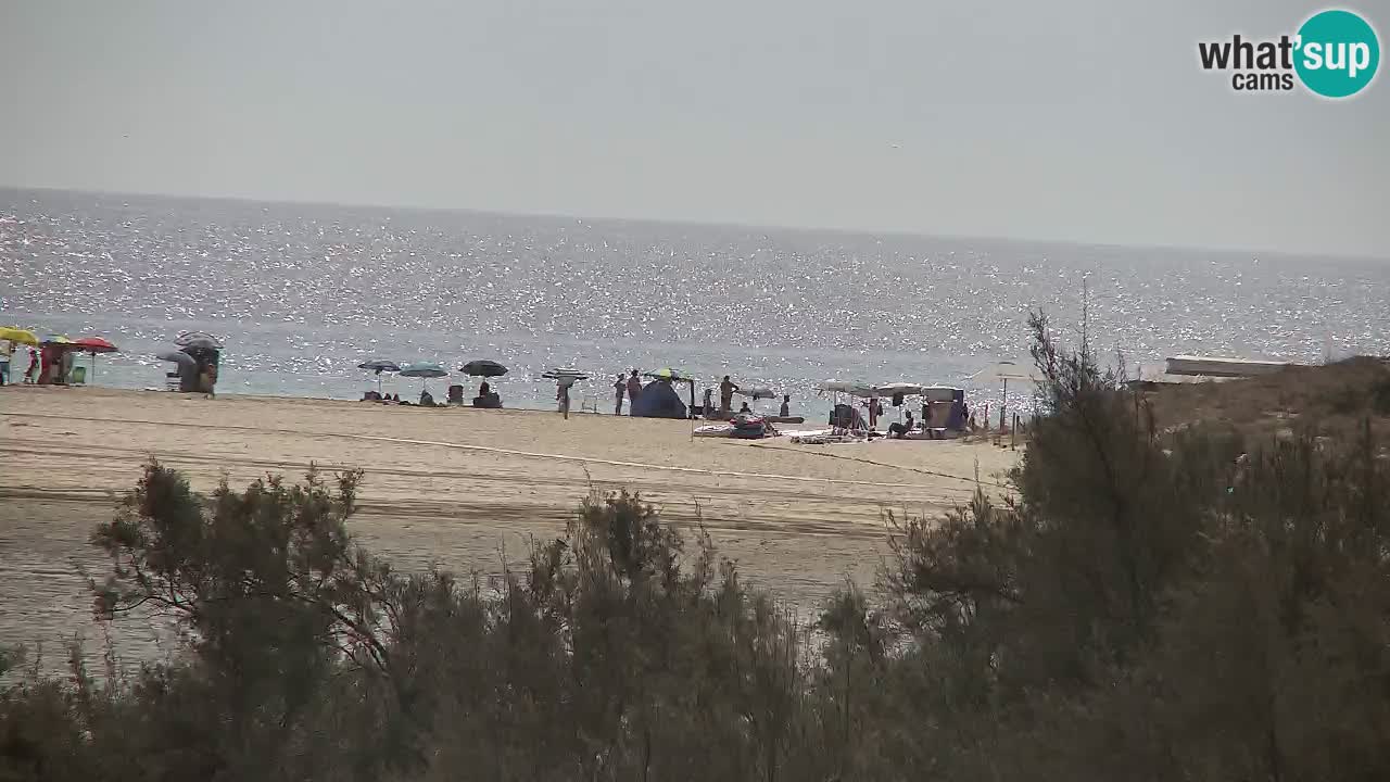 Webcam Chia – Live View of Su Giudeu Beach