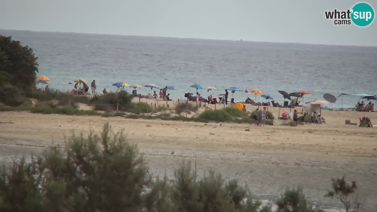 Webcam Chia – Liveblick auf den Strand Su Giudeu