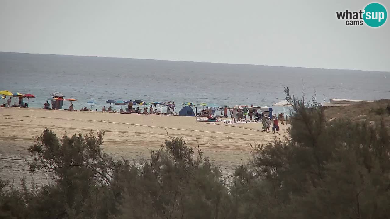 Webcam Chia – Live View of Su Giudeu Beach