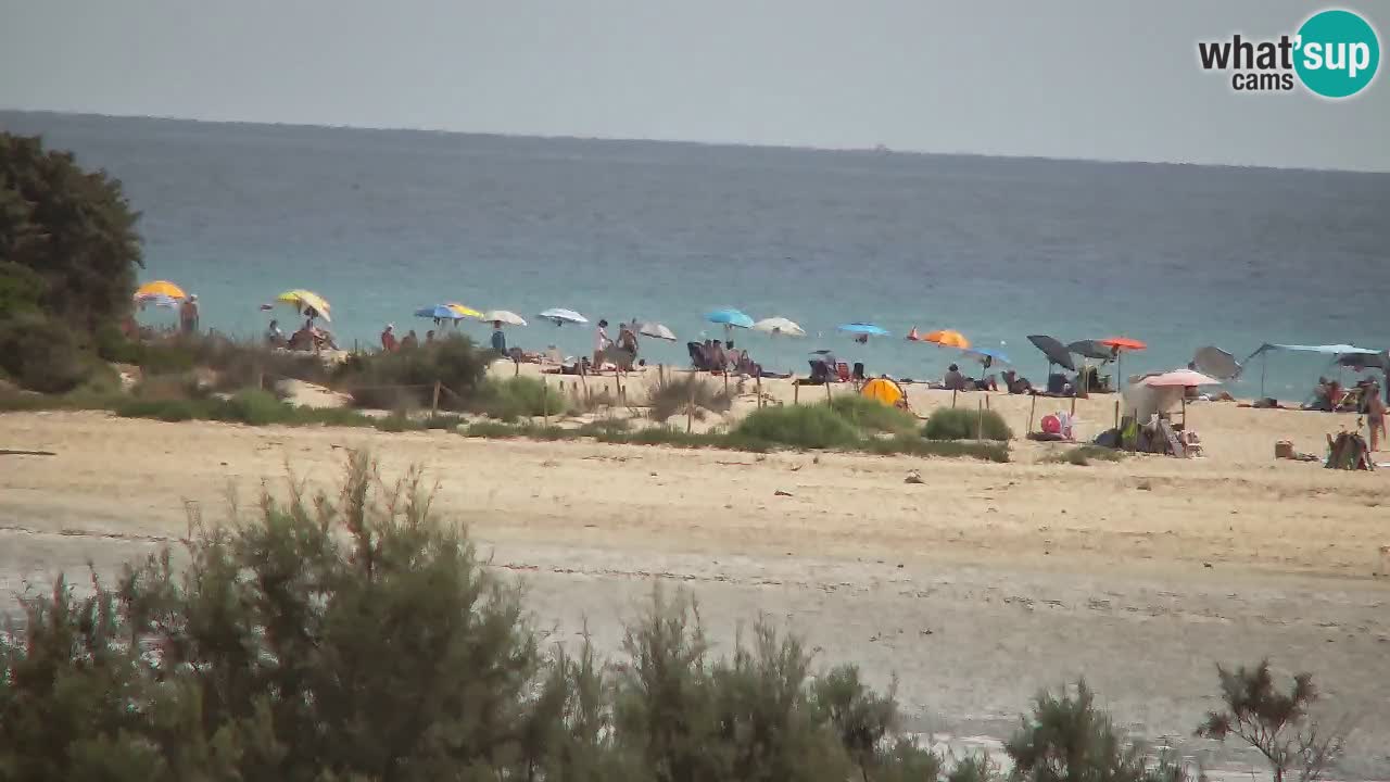 Webcam Chia – Spiaggia Su Giudeu in diretta