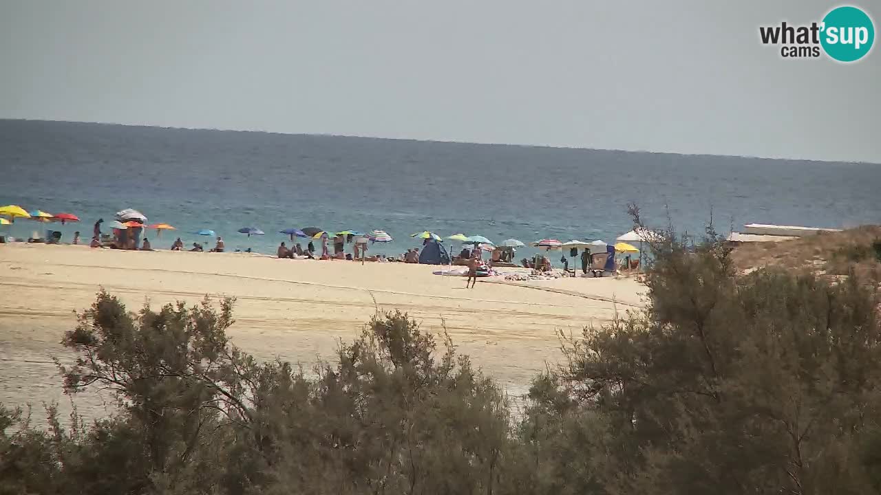 Webcam Chia – Spiaggia Su Giudeu in diretta