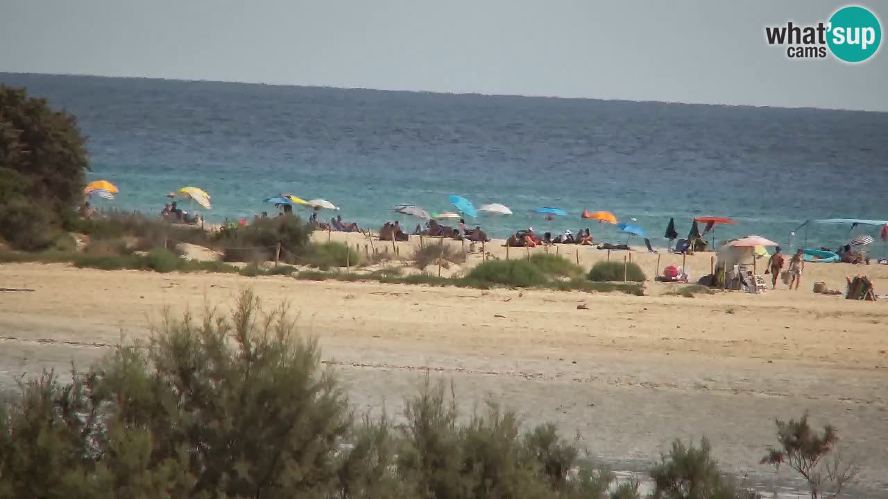 Webcam Chia – Spiaggia Su Giudeu in diretta