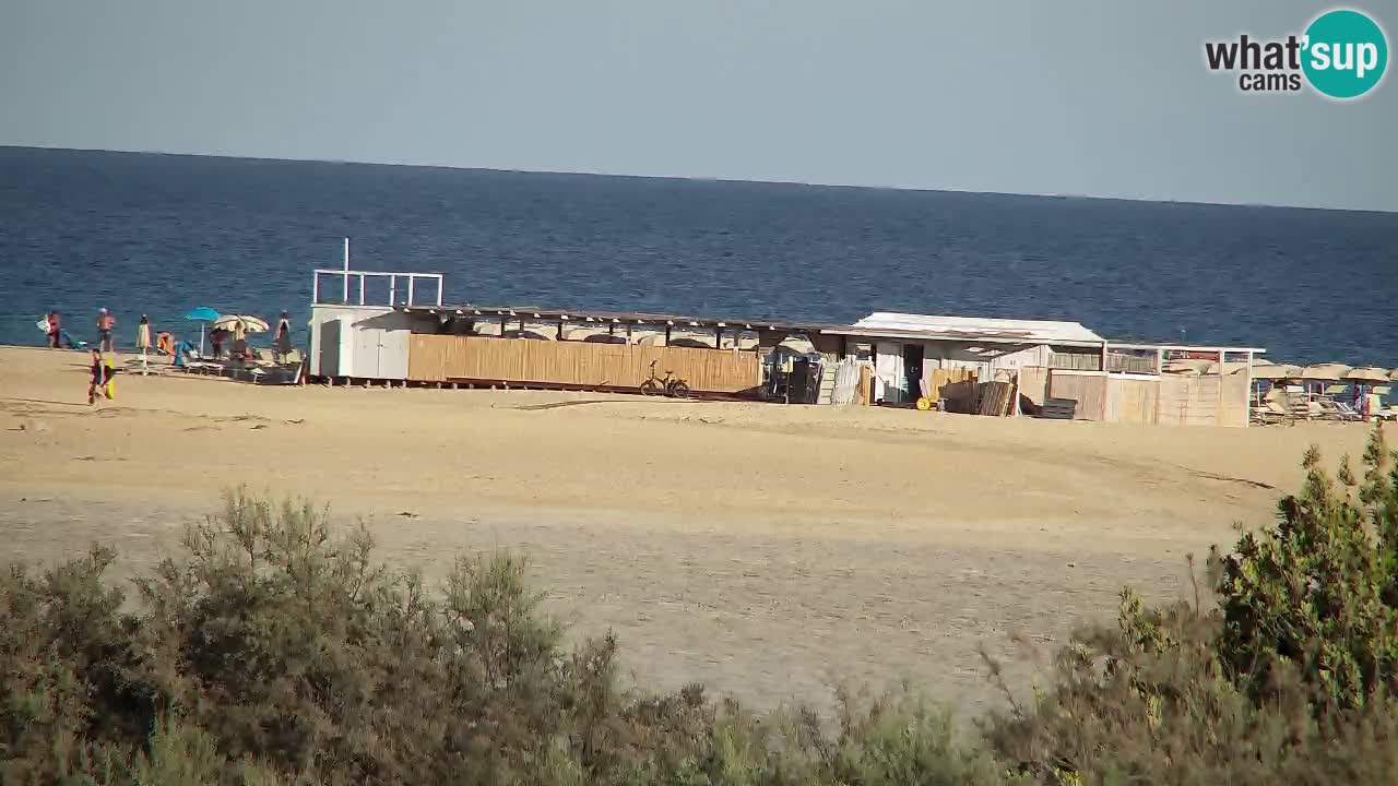 Webcam Chia – Liveblick auf den Strand Su Giudeu