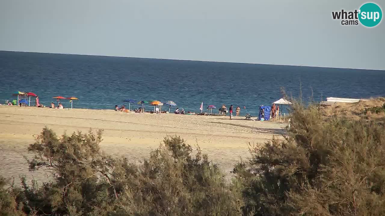 Webcam Chia – Liveblick auf den Strand Su Giudeu