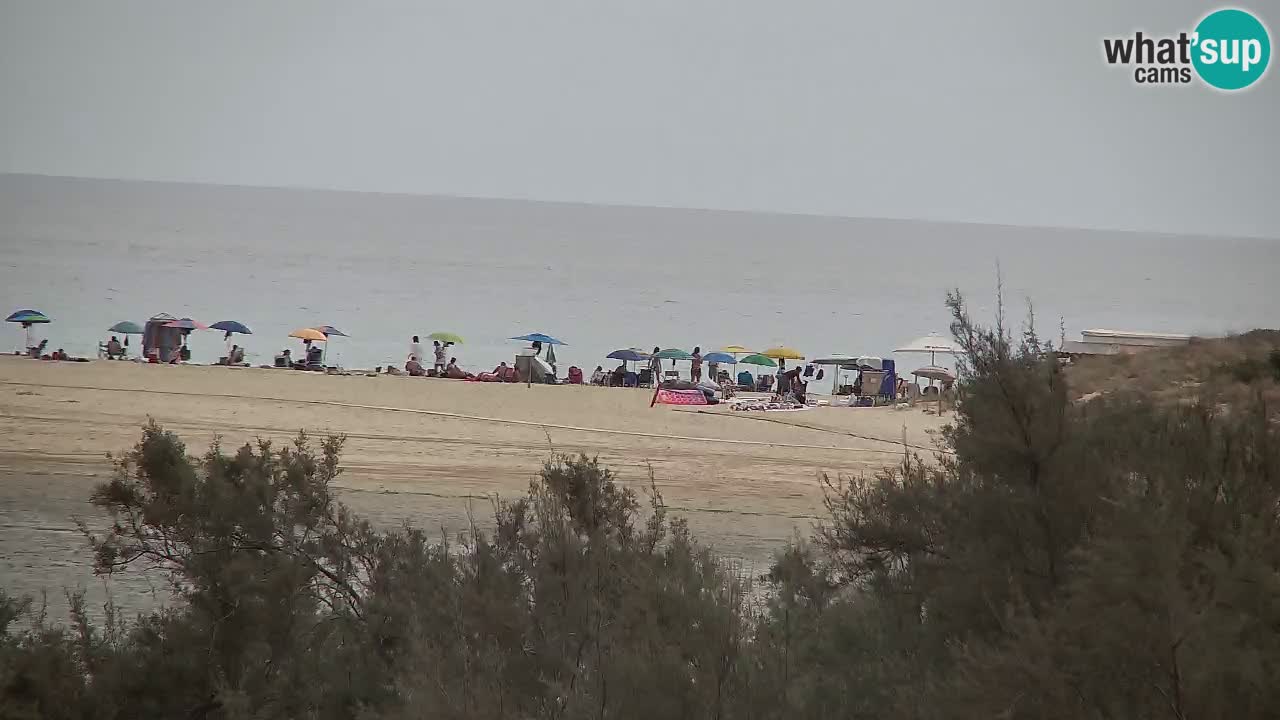 Webcam Chia – Liveblick auf den Strand Su Giudeu