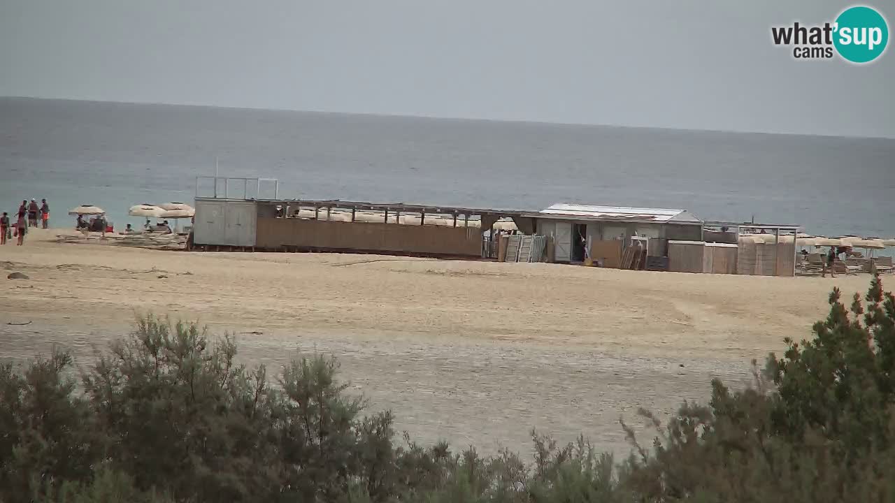 Webcam Chia – Live View of Su Giudeu Beach