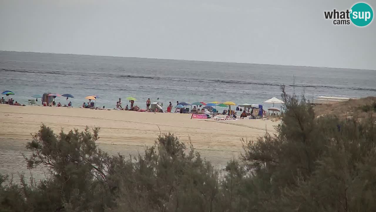 Webcam Chia – Vista en directo de la playa Su Giudeu