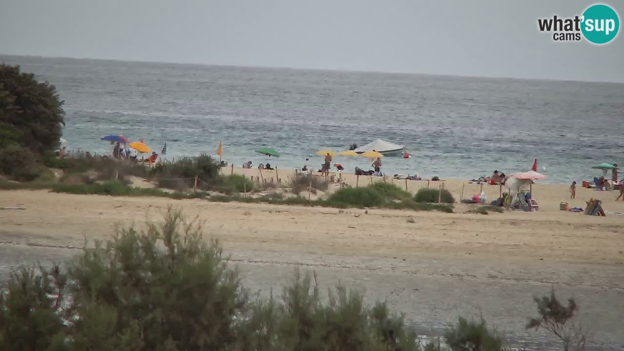 Webcam Chia – Spiaggia Su Giudeu in diretta