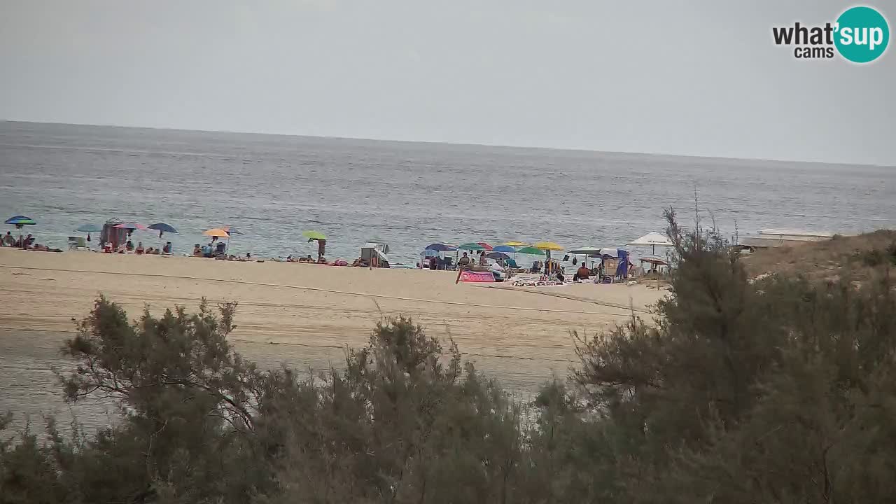 Webcam Chia – Spiaggia Su Giudeu in diretta