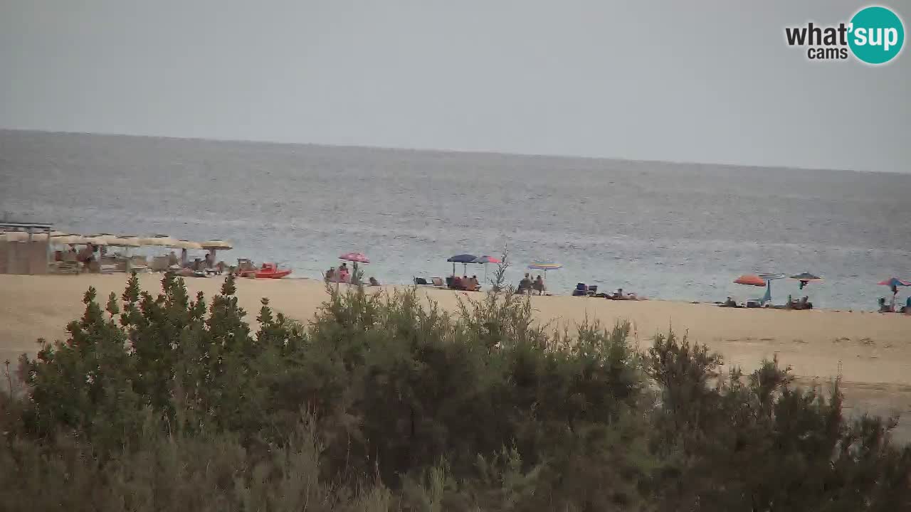 Webcam Chia – Liveblick auf den Strand Su Giudeu