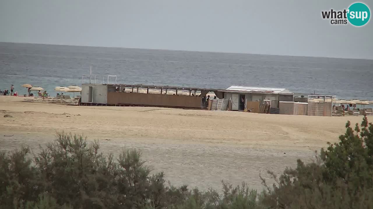 Webcam Chia – Spiaggia Su Giudeu in diretta