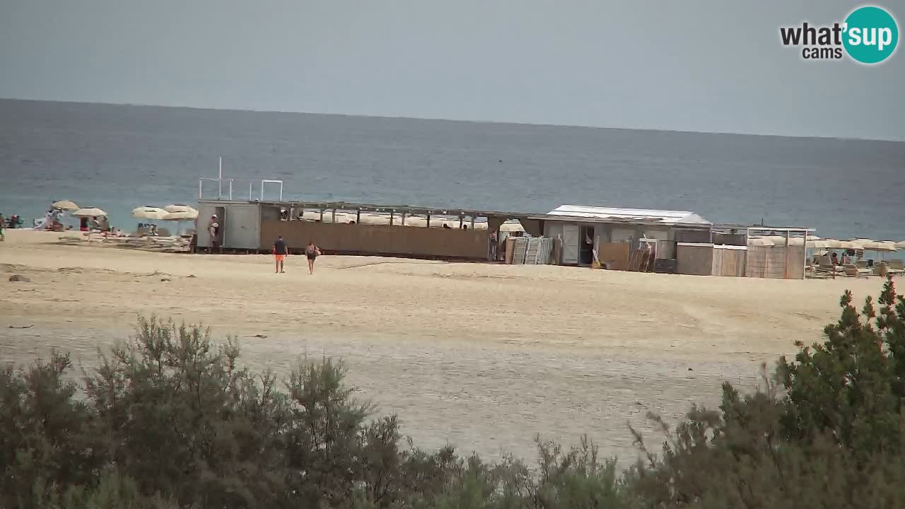 Webcam Chia – Liveblick auf den Strand Su Giudeu