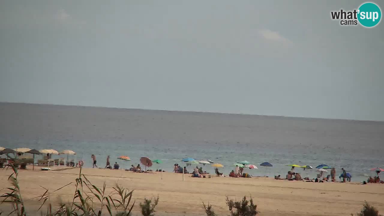 Webcam Chia – Live View of Su Giudeu Beach