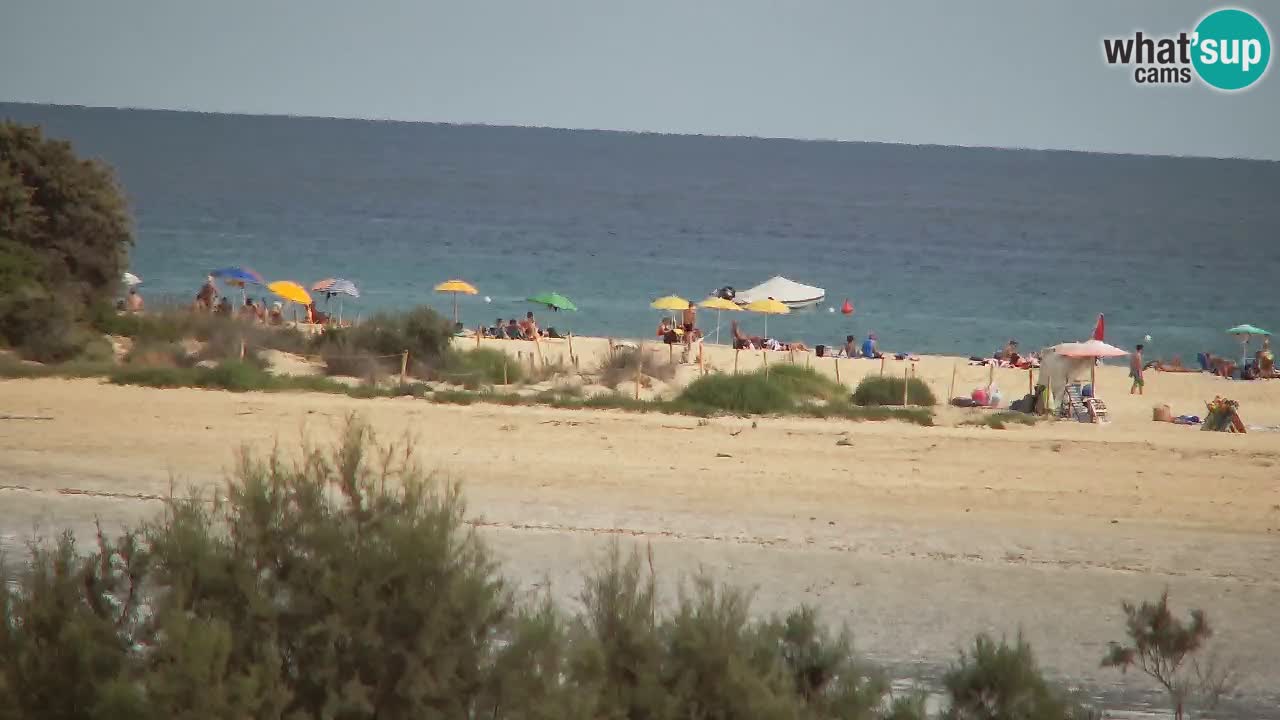 Webcam Chia – Liveblick auf den Strand Su Giudeu