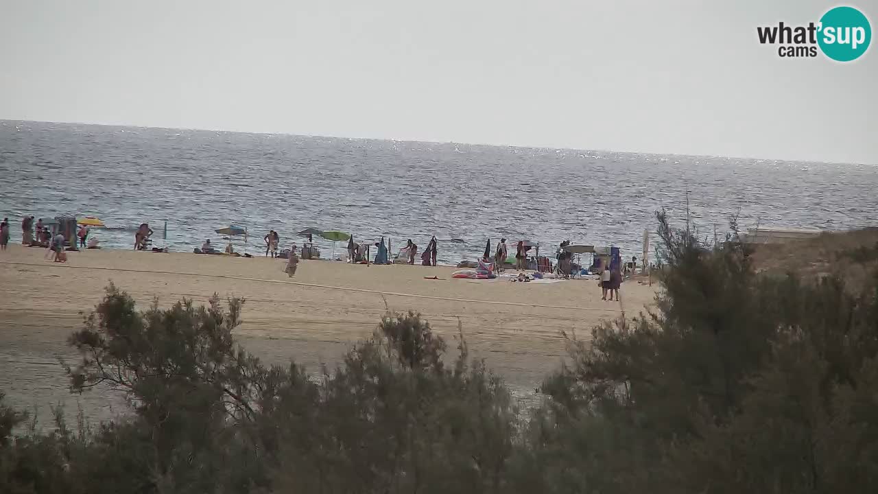 Webcam Chia – Live View of Su Giudeu Beach