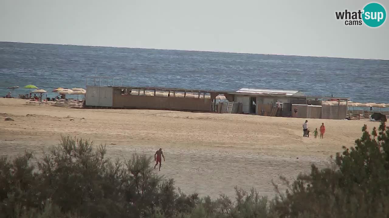 Webcam Chia – Live View of Su Giudeu Beach