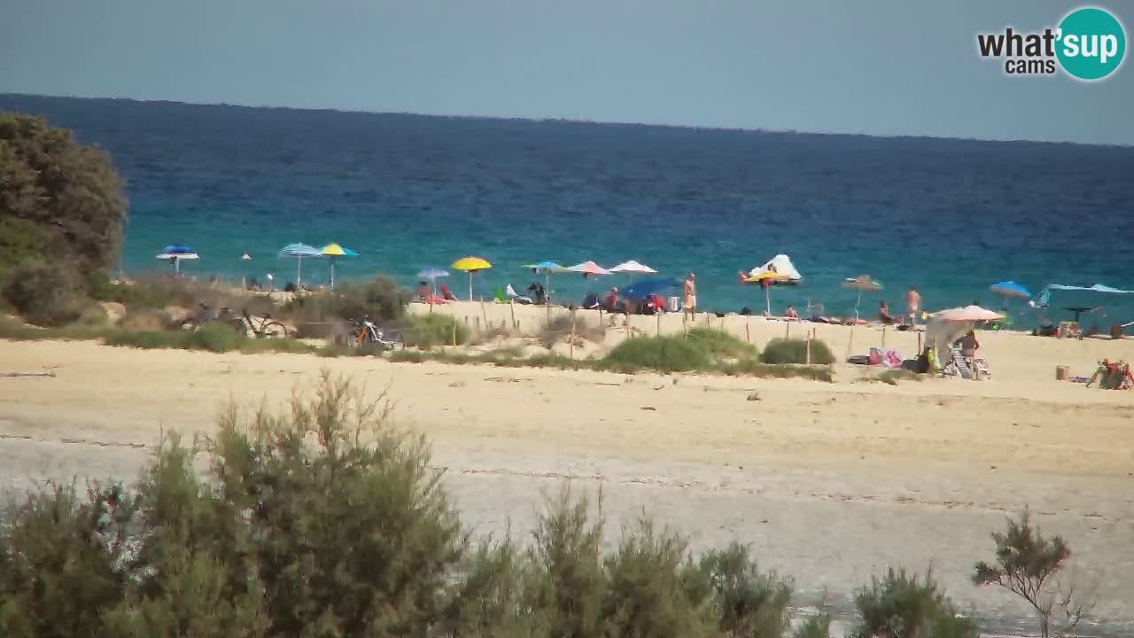 Webcam Chia – Liveblick auf den Strand Su Giudeu