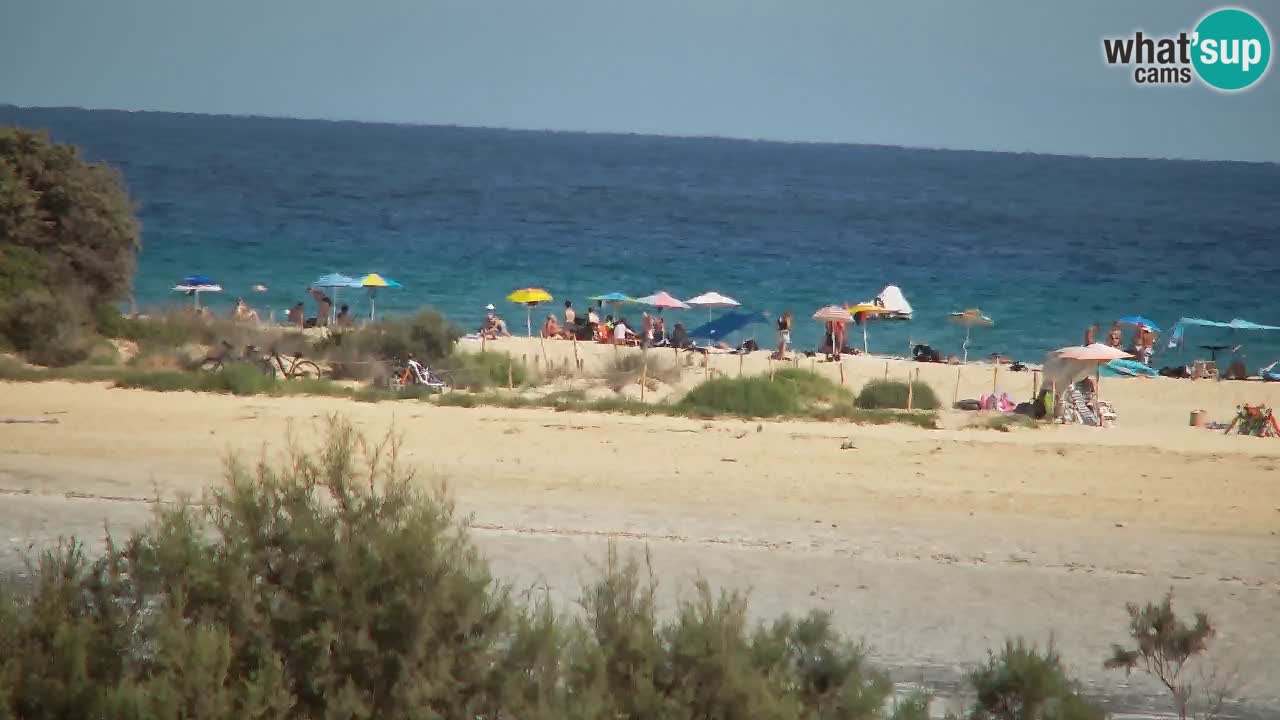 Webcam Chia – Liveblick auf den Strand Su Giudeu