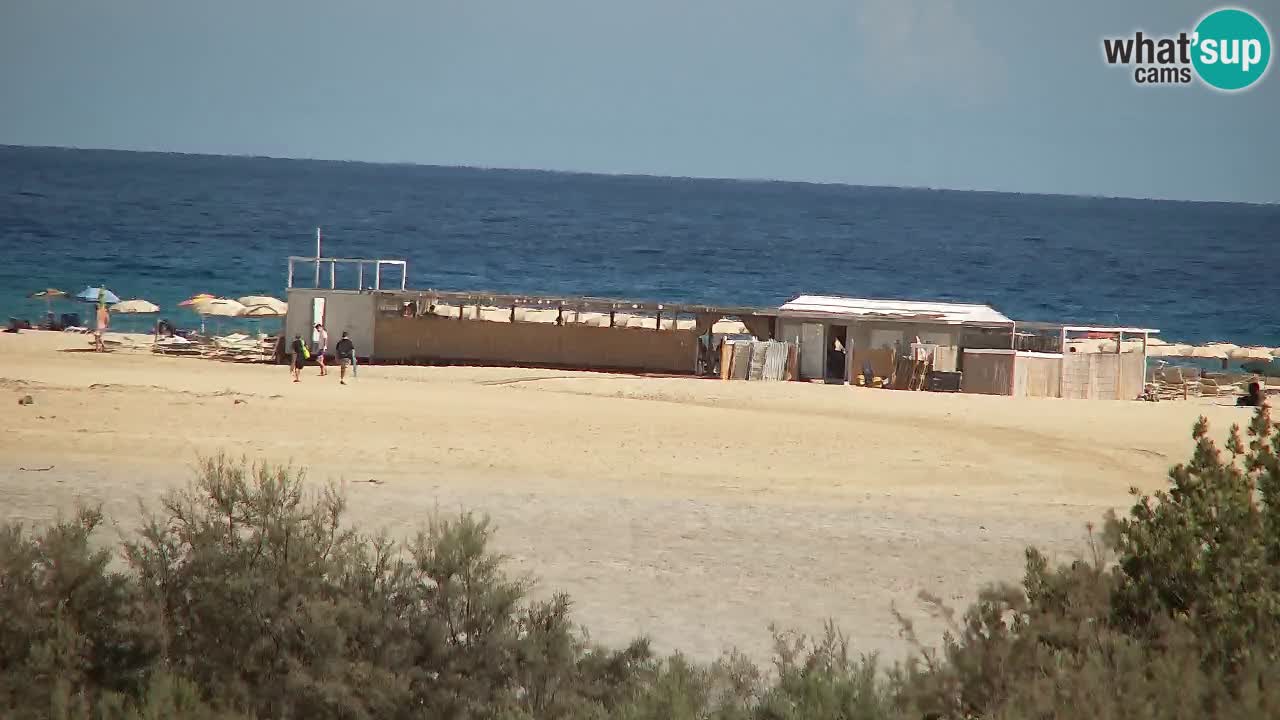 Webcam Chia – Liveblick auf den Strand Su Giudeu