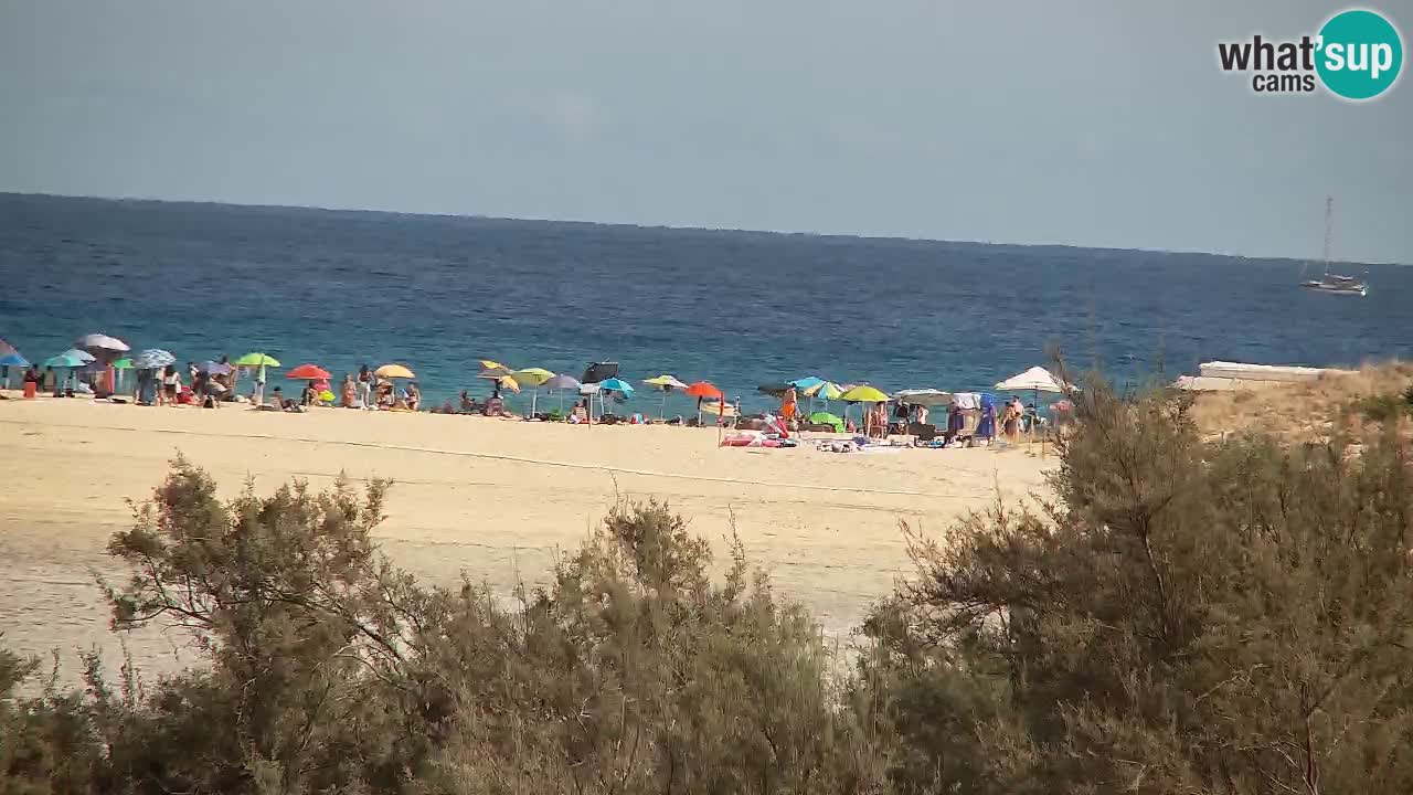 Webcam Chia – Live View of Su Giudeu Beach