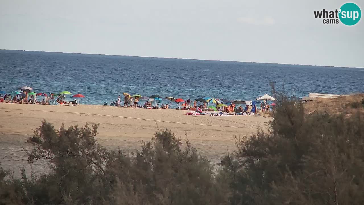 Webcam Chia – Spiaggia Su Giudeu in diretta